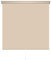 Rollo Springrollo Mittelzugrollo 14 Farben Breite 62 bis 202 cm Länge 180 cm Bedienung Mittelzug Stoff blickdicht lichtdurchlässig Fenster Sonnenschutz Blendschutz (102 x 180 cm / Cream, Beige)