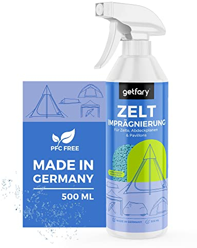 getfary Spray impregnante per tende e gazebo, 500 ml, impregnante spray premium per esterni