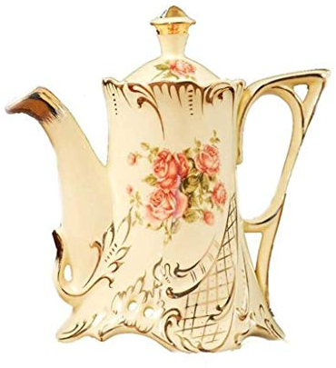 Aceitera y Vinagrera Ceramic Olive Oil Vinagar Bottle Dispenser Court Style, Botella De Aceite De Cocina Beige Cerámica 375ml