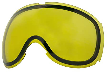 CGM Unisex's Joy Lens Replacement ski Goggles, Yellow, One Size
