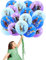 30PCS Frozen Thema Luftballons, Party Geburtstags Luftballons Frozen Latex Ballons Mädchen- und Kindergeburtstag Dekoration Set für Party Deko Elsa Thema Frozen Geburtstag Dekoration Luftballons