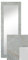 BD ART Wandspiegel Dekorativ Garderobenspiegel Ganzkörperspiegel 150x50cm Goldener Beton