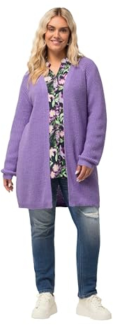Ulla Popken, Damen, große Größen, Strickcardigan mit Raglanärmel