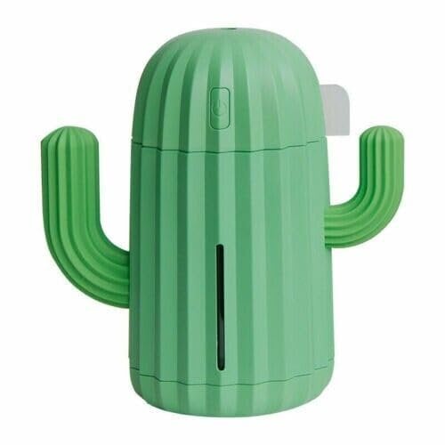Umidificatore Cactus Usb 340ml Diffusore Ultrasuoni Aromaterapia Arredo HM-2212