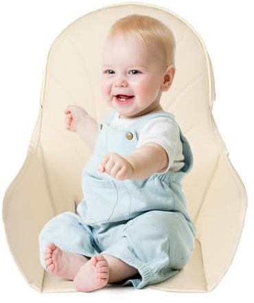 Veeteah Hochstuhleinsatz, Hochstuhlkissen - Hochstuhlkissen Stuhlauflage | Gepolsterter Einsatz, Baby-Hochstuhl-Zubehör, waschbar für den Innen- und Außenbereich