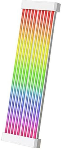 Jrrwtevng FGX200 Neon Line Carte Mère Carte Graphique Ligne d'alimentation Lumineuse Ligne ARGB Ligne Lumineuse Arc-en-Ciel