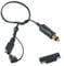 Lastdaytime Chargeur de batterie pour moto BMW, câble de connexion de moto, chargeur de batterie, pour le chargement des appareils, le chauffage, la gestion de la batterie