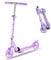 SUOTU Roller Kinder mit 145 mm Rollen, Scooter mit 2 LED Rädern für 3-12 Jahren, Zusammenklappbarer, Höhenverstellbarer, Cityroller for Boys and Girls (Lila)