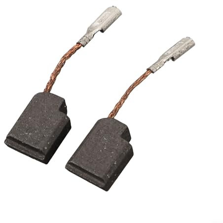 FUBESK Paquete de 2 cepillos de carbono de repuesto para amoladoras angulares DeWalt D28111 D28113 D28116 D28117 D28130 D28132 D28133 D28135 D28110 DW824 D28136