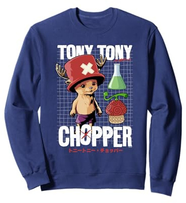 One Piece Chopper Schematic Sweatshirt