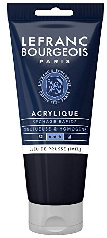 Lefranc Bourgeois Acrylique Fine Tube 80ml Bleu De Prusse (Imit.)