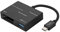 Eboxer Tipo-C 3.0 Lector de Tarjetas XQD/SD de Memoria Multi-en-1 Compatible con Adaptador para Sistemas Windows/Mac OS Soporte Sony G Series, para Lexar USB Mark Card