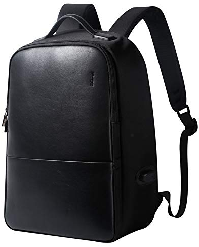 BOPAI Antifurto Zaino per Computer PC Portatile Notebook Impermeabile per Laptop Business da Uomo da 15,6 Pollici con Porta USB di Ricarica Nero