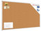 ALLboards Pinnwand mit Aluminiumrahmen 200x120cm, Korktafel Korkwand Pinnwand Kork