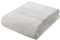 sleepling Marina Strandtuch, Saunatuch, Badetuch, 100% Baumwolle 550 gr./m², Kordelaufhänger, Design Bordüre, Ökotex 100, 90 x 200 cm, Stein grau