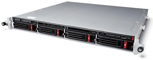 BUFFALO TeraStation 3420RN 4-Bay SMB 4TB (2x2TB) Rackmount NAS w/Hard Drives Included Network Attached Storage