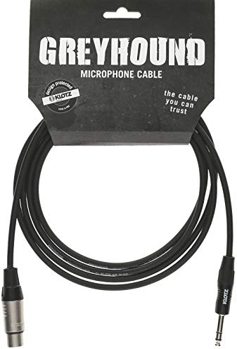 Klotz GRG1FP01.5 Greyhound cable de microfono XLR a jack 1,5m
