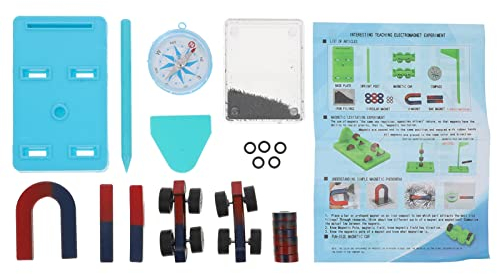 iplusmile Physik Experiment Magnete Kit - Labor Wissenschaft Magnet Set - Labs Junior Wissenschaft Magnet Bildung Wissenschaft Experiment Werkzeuge(Chinesische Version des Handbuchs)