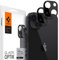 Spigen Optik Tempered Glass Camera Lens Protector for iPhone 13, iPhone 13 Mini (Black) - 2 Pack