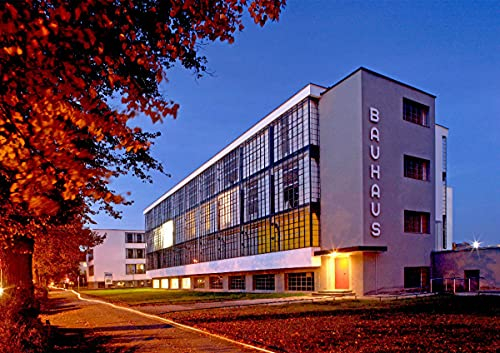 CALVENDO Poster 59,4 x 42,0 cm Querformat Das berühmte Bauhaus Dessau, Dessau-Roßlau| Bilder, Kunstdruck, Wandbild, Wanddeko, Prints ohne Rahmen