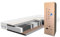 TULENA NOX Taschenfederkern Matratze 140x200 Federkernmatratze H3 + H4 Comfort 23cm hoch Probeschlafen Rollmatratze Wendematratze