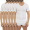 Multipack de Camiseta Interior Fina de Hombre LCT114V, de Manga Corta y Cuello de Pico. (3, S)