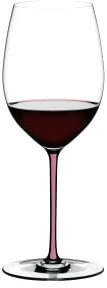 RIEDEL Hand Made Fatto A Mano Cabernet/Merlot Glass Mauve