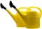 2X Gießkanne 5L GELB + 1x KÜHLSCHRANKMAGNET! Blumenkanne Kunststoff für Garten & Zimmerpflanzen Gießkannen Gieskanne Gieskannen Giesskanne 5 L Liter Watering Can Kinder Zimmergießkanne, gesamt 10L