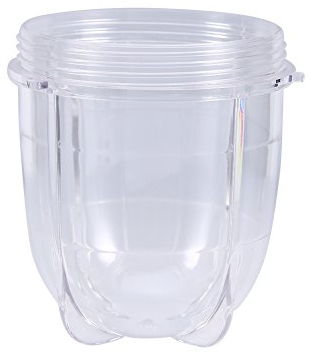 Exprimidor Licuadoras Vaso, Plástico Alto o Corto Vaso Transparente Taza Licuadora Exprimidor Piezas de Repuesto Accesorios, Tazas y Vasos Magic Bullet Licuadora Exprimidor Mezclador(Copa Corta)