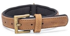 Beeztees Balacron Ax - Hundehalsband - Kunstleder - Braun - 31-39 cm x