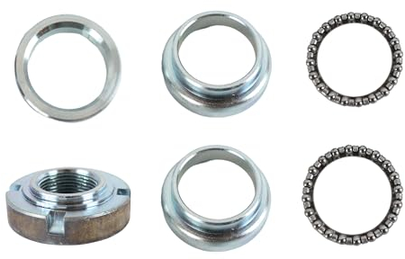Lenkkopflagersatz, Lenkkopflager, Kopflager 6-teilig, Gabel Steuersatz, für Simson S50, S51, S53, S70, S83, SR50 und SR80