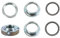 Lenkkopflagersatz, Lenkkopflager, Kopflager 6-teilig, Gabel Steuersatz, für Simson S50, S51, S53, S70, S83, SR50 und SR80