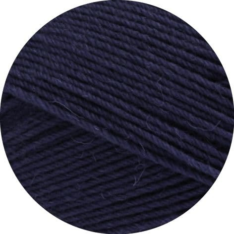 LANA GROSSA Meilenweit 100 Merino extrafine | Hochwertiges Sockengarn, waschmaschinenfest | Handstrickgarn aus 75% Schurwolle & 25% Polyamid | 100g Wolle, Stricken & Häkeln | 420m Garn FB2447