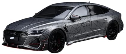 CHENXIAOLAN Miniaturmodelle Für Audi ABT RS7 SPORTBACK 2020 1:18 Harz Auto Modell Miniatur Simulation Spielzeug Auto Dekoration Fertigmodell