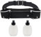 Sac Banane de Sport Noir Avec Bouteille d'Eau, Ceinture de Course Réglable à Fermeture Éclair pour Entraînements en Plein Air et Cyclisme