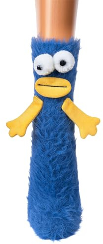 Sockenversandhandel Kuschelsocken mit Gesicht I Damen I Jungen I Mädchen I Damensocken I Funsocken I Spaßsocken I Socken (1 Paar) I witzig bunt I 3D I lustige Strümpfe I Fell I Cartoon