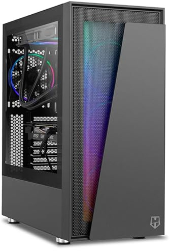 PCBYTE Desktop PC - Carbon, Intel® Core™ i9-14900F, 24 core fino a 5,80 GHz Turbo, 64 GB DDR5 5200 MHz, 2 TB NVme M2 EVO Pro, Nvidia RTX 4070, Windows 11 Pro