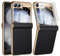 for Samsung Galaxy Z-Flip-6 Case: Magnetic Hinge Protection, Camera & Screen Protector, Premium Leather Phone Case Cover for Galaxy Z Flip 6 (Black)