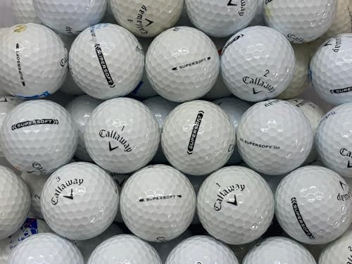 PRO LAKE BALLS Callaway Supersoft Golf Lake Balls Pearl/Grade A, 24 Stück