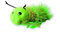 alles-meine.de GmbH Fingerpuppe - grüne Raupe/Wurm - Schmetterling/Tier Handspielpuppe - Kasperlfigur - Finger Puppe Handpuppe - für Kinder & Erwachsene - Plüschtier