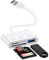 USB C SD Memory Card Reader for Samsung Galaxy S25 Ultra S24 S23 S22 S20 Plus A16 5G A15 USB 3.0 High Speed Type C Camera Micro TF Card Reader Adapter for iPhone 16e 16 Pro Max 15 iPad/Android Phone