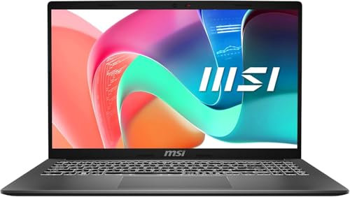 MSI MODERN 15 F13M, Display Laptop 15.6 Full HD IPS, CPU Intel Core i7-1355U 5,0GHz Max, 16GB DDR4, 512GB SSD NVMe, Wi-Fi 6E, Windows 11 Pro, Grigio Platino [Layout e Garanzia ITA]