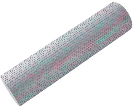 LXLAEOANG Rouleau en Mousse for Massage Musculaire, Gymnastique, Yoga, Colonne de libération, Sport, Fitness, Lombaire pour Massage(Powder Blue 30CM)