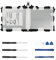 Oyomba T8220E T8220K T8220U - Batteria per tablet Samsung Galaxy Note 10.1 SM-P600 SM-P601 SM-P602 (3G & WiFi, Turchia) SM-P605 (LTE, 3G & WiFi) SM-P605V SM-T520