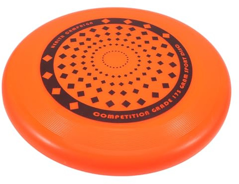 Alipis Competitive PE Flying Disc Outdoor Sport Saucer for Adults Easy-control Beach Game for Training Family Fun and Casual Play
