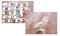 RASW057 -Eulen im Winter Adventskalender-Doppelkarte - 12,5 x 18,5 cm mit hochwertigem Kuvert