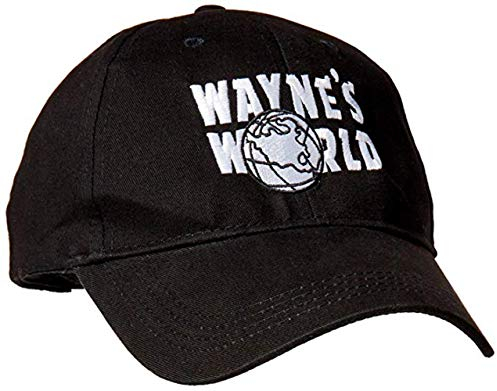 xingyueshop Wayne's World Cap Wayne's World Hat (Black)(Size:One Size), Schwarz , Einheitsgröße