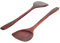 KingbeefLIU Frying Spatula, Wooden Long Handle Cooking Spatula Spoon Utensil Kitchen Tool, Long Handle Perfect for Cooking, Frying Brown