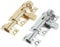 Barrel Bolt Door Locks Brass or Chrome Straight Door Bolts 38mm - 75mm (38mm (1 1/2), Brass)