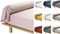 Taie De Traversin 10 Coloris Différents - 85x185 cm Percale 78 Fils (Rose)